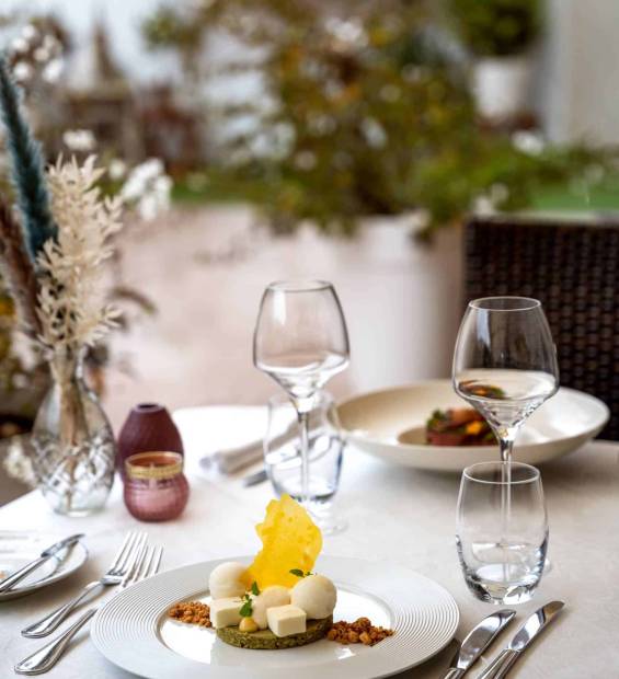 photo Dessert sur table