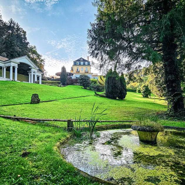 Parc Hotel Bel-Air vue bassin et pavillon